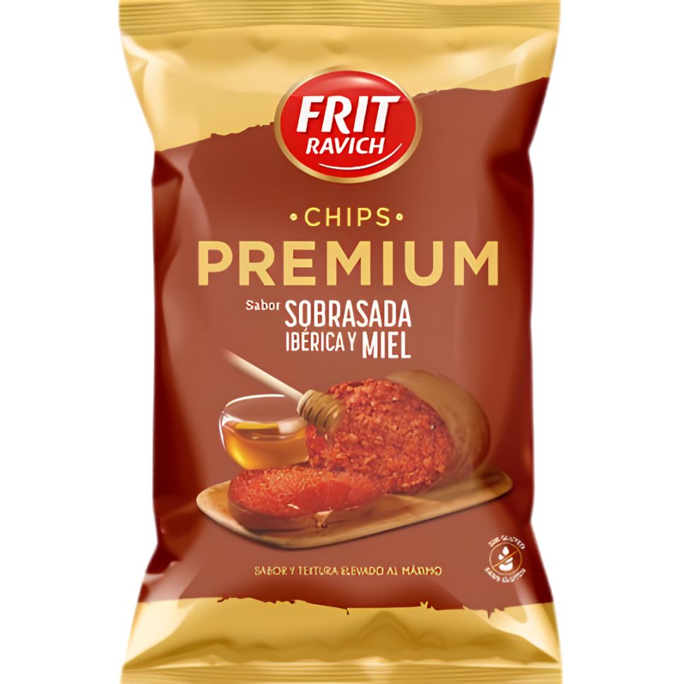 Frit Ravich Chips Premium Soubressade Ibérique & miel 150g