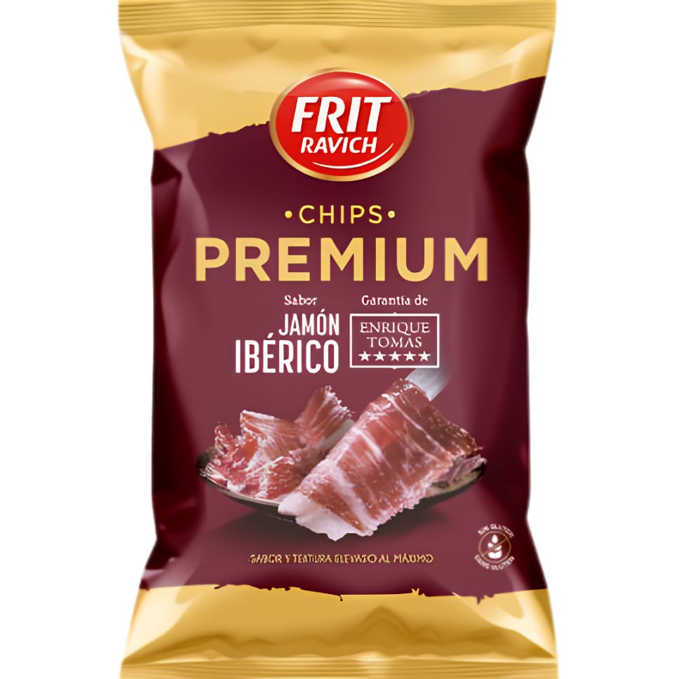 Frit Ravich Chips Premium Jambon Iberique 150g