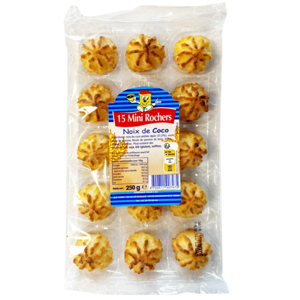 EPF 15 Mini Rocher Noix de Coco 250g