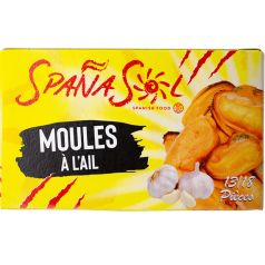 Spañasol Moules à l'Ail 115g