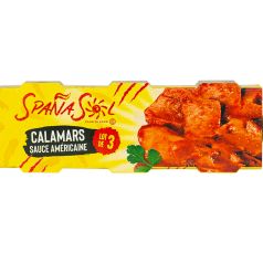 Spañasol Lot de 3 Calamars à l'Américaine 78g