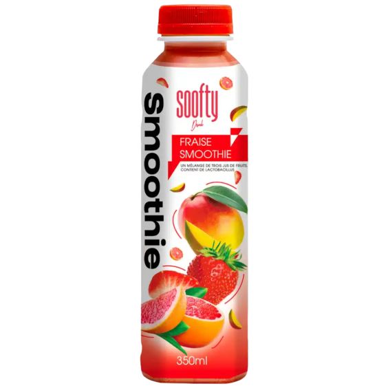 Soofty Fraise Smoothie 350ml 