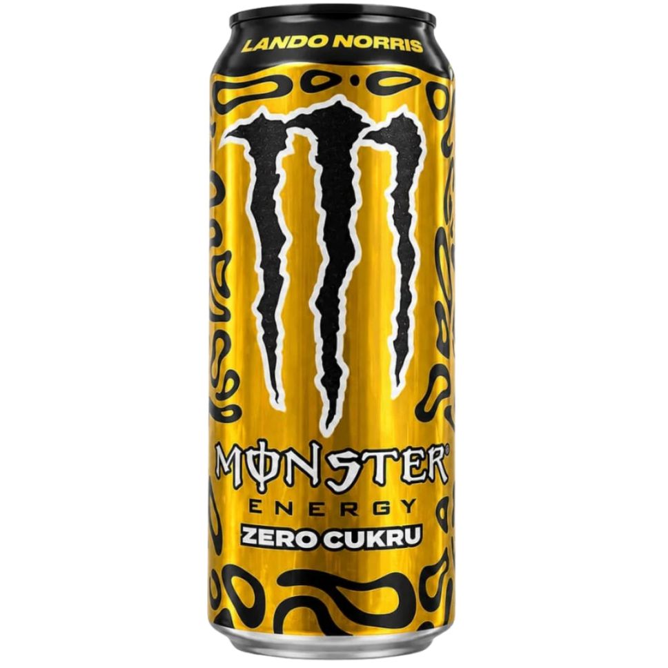 Monster Energy Lando Norris Gold 500ml - Zéro Sucre