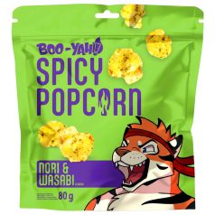 Boo-Yah Spicy Popcorn Nori & Wasabi 80g 