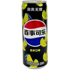 Pepsi Asie Citron Vert Zéro Sucre 330ml 